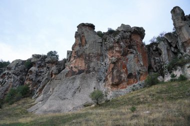 Phrygian Vadisi 'ndeki Kaya oluşumları, Eskisehir Şehri, Türkiye