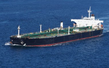A Tanker Ship Carrying Liquids Between Ports