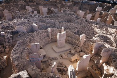 Göbekli Tepe Neolitik Arkeolojik Arazi Sanliurfa Kenti, Türkiye