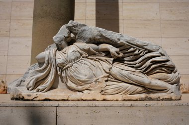 ANTALYA, TURKIYE - 23 Mart 2025: Antalya Arkeoloji Müzesinde Eser