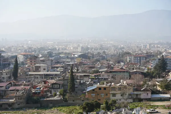 HATAY, TURKIYE - 25 Şubat 2024: Hatay 'daki Antakya Kasabası