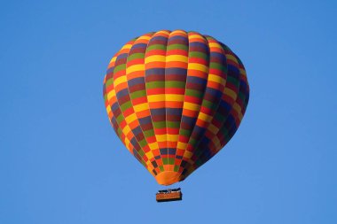 Kapadokya 'da Sıcak Hava Balonu, Nevsehir Şehri, Türkiye