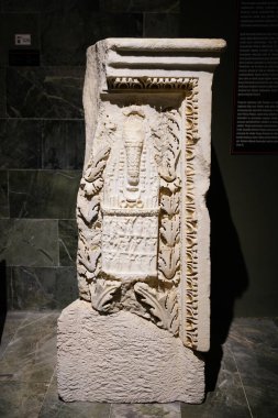 ANTALYA, TURKIYE - 23 Mart 2025: Antalya Arkeoloji Müzesinde Eser