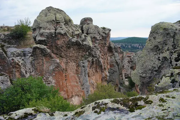 Phrygian Vadisi 'ndeki Kaya oluşumları, Eskisehir Şehri, Türkiye