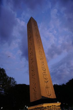 Theodosius 'un Obelisk' i İstanbul, Türkiye