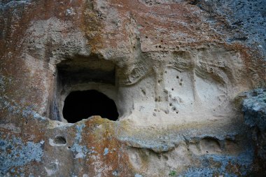 Phrygian Vadisi 'ndeki mağara, Eskisehir Şehri, Türkiye