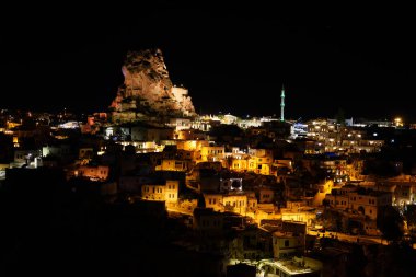 Ortahisar Kasabası, Kapadokya, Nevsehir Şehri, Türkiye