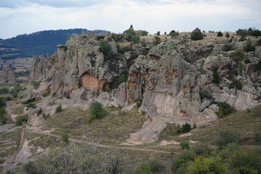 Phrygian Vadisi 'ndeki Kaya oluşumları, Eskisehir Şehri, Türkiye