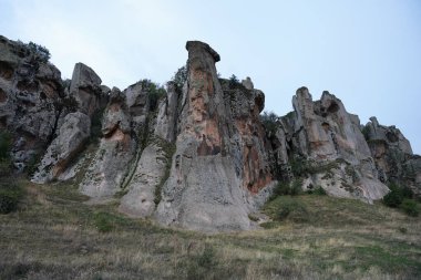 Phrygian Vadisi 'ndeki Kaya oluşumları, Eskisehir Şehri, Türkiye