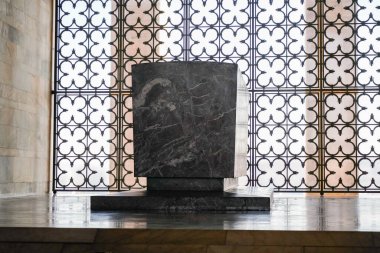 ANKARA, TURKIYE - 30 Mart 2025: Ankara 'da Mustafa Kemal Atatürk' ün Anitkabir anıtı
