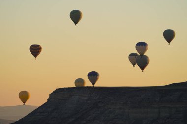Kapadokya 'da Sıcak Hava Balonları, Nevsehir Şehri, Türkiye