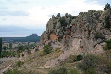 Phrygian Vadisi 'ndeki Kaya oluşumları, Eskisehir Şehri, Türkiye