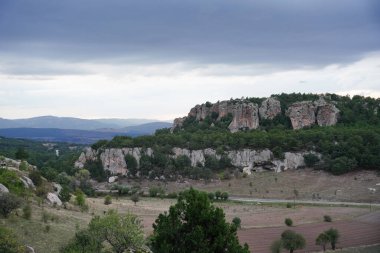 Phrygian Vadisi 'ndeki Kaya oluşumları, Eskisehir Şehri, Türkiye
