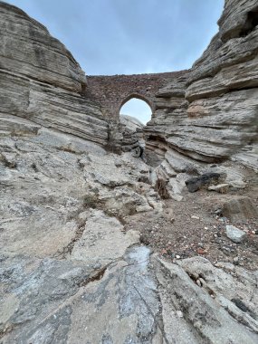 Sille Town 'daki Rocky Köprüsü, Konya Şehri, Türkiye