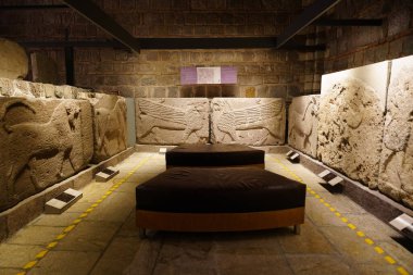 ANKARA, TURKIYE - 30 Mart 2025: Anadolu Medeniyetler Müzesi, Ankara