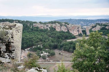 Phrygian Vadisi 'ndeki Kaya oluşumları, Eskisehir Şehri, Türkiye