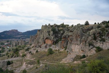 Phrygian Vadisi 'ndeki Kaya oluşumları, Eskisehir Şehri, Türkiye