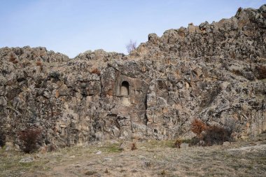 Bir Hitit Antik Kentinde Harabeler, Beysehir, Konya Şehri, Türkiye
