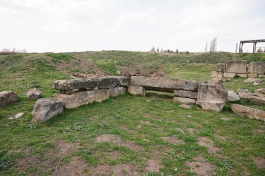 Corum City, Türkiye 'deki Alacahoyuk Antik Kenti