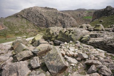 Türkiye 'nin Corum şehrindeki Hattusa Antik Kenti