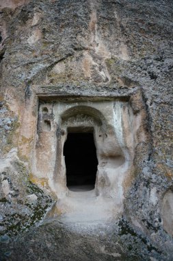 Phrygian Vadisi 'ndeki mağara, Eskisehir Şehri, Türkiye