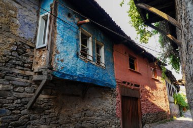 Cumalikizik Köyü 'ndeki eski bina, Bursa Şehri, Türkiye