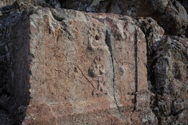 Bir Hitit Antik Kentinde Harabeler, Beysehir, Konya Şehri, Türkiye
