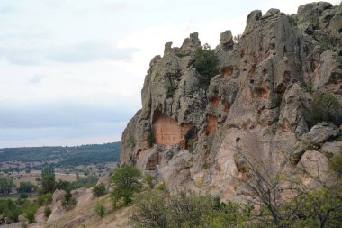 Phrygian Vadisi 'ndeki Kaya oluşumları, Eskisehir Şehri, Türkiye