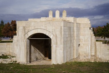 Beysehir 'in Antik Duvarları Kapısı, Konya Şehri, Türkiye