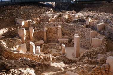 Göbekli Tepe Neolitik Arkeolojik Arazi Sanliurfa Kenti, Türkiye