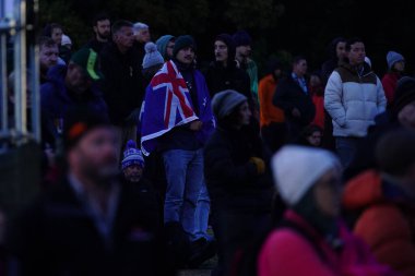 CANAKKALE, TURKIYE - 25 Nisan 2025: Anzak Günü şafak töreni ve Gelibolu Kara Savaşları 'nın 110. yıldönümü Gelibolu Yarımadası' ndaki Anzak Koyu 'nda kutlandı.