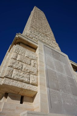 CANAKKALE, TURKIYE - 23 Nisan 2025: Gelibolu 'daki Cape Helles Anıtı