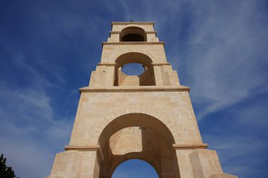 CANAKKALE, TURKIYE - 24 Nisan 2025: Gelibolu 'daki 57. Piyade Alayı Şehitleri Mezarlığı