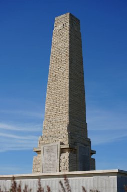 CANAKKALE, TURKIYE - 23 Nisan 2025: Gelibolu 'daki Cape Helles Anıtı