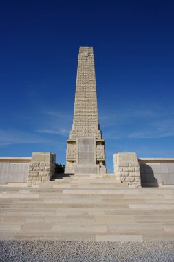 CANAKKALE, TURKIYE - 23 Nisan 2025: Gelibolu 'daki Cape Helles Anıtı