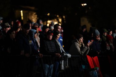 CANAKKALE, TURKIYE - 25 Nisan 2025: Anzak Günü şafak töreni ve Gelibolu Kara Savaşları 'nın 110. yıldönümü Gelibolu Yarımadası' ndaki Anzak Koyu 'nda kutlandı.