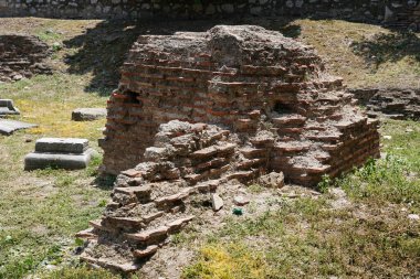 Bursa, İznik Kasabası 'ndaki Koimesis Tes Theotokos Kilisesi harabeleri
