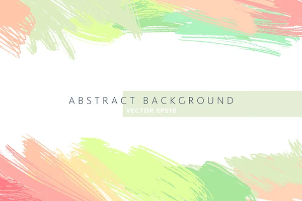 stock vector Vector abstract painting background. Hand-drawn artwork, textured stains. Pastel color hand drawn strokes artistic backdrop.