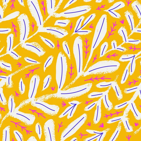 Векторний Безшовний Квітковий Безшовний Візерунок Модних Принтів Графіки Фонів Ремесел — стоковий вектор