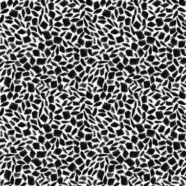 Elle çizilmiş dokunuşları olan vektör soyut, pürüzsüz desen. Mürekkep dikdörtgen şekiller çizdi. Vektör el çizimi modern tekrarlanabilir arkaplan