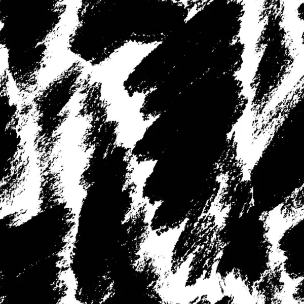 矢量无缝图案与刷子小笔 白色背景上的黑色 手绘花岗岩质感 墨水简单的元素 永无休止的面料印花 — 图库矢量图片