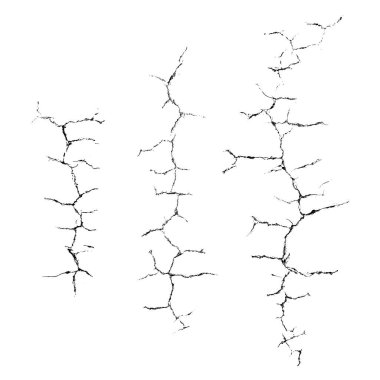 Kokain vektörü ayarlandı. Kaba yüzeyin Grunge kentsel grafik elementleri. Toz tanecikli dokuyu kaplıyor. Bir renk grafik kaynağı.