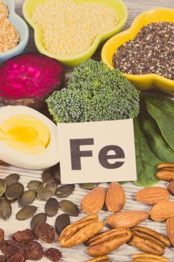 Demir, vitamin ve mineral içeren sağlıklı besin maddeleri. Anemi ile mücadelede en iyi yiyecekler