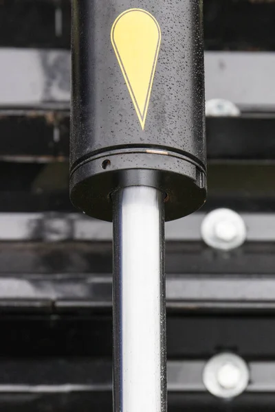 Piston Aktüatör Pnömatik Hidrolik Makinedeki Diğer Mekanizmalar Teknoloji Mühendislik — Stok fotoğraf