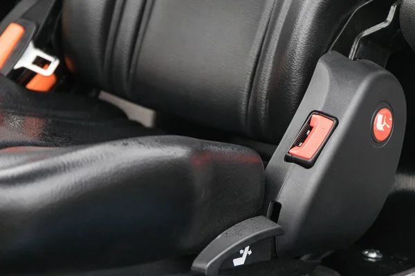 Seat Belt Car Industrial Agricultural Machine Concept Close Seat Belt — Stock Photo, Image