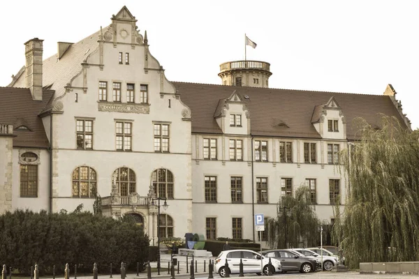 Poznan Polen Oktober 2018 Blick Auf Das Universitätsgebäude Adam Mickiewicz — Stockfoto