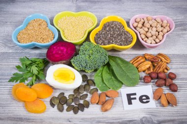 Anemi ile savaşmak için en iyi besleyici yiyecekler. Doğal kaynak demir, vitamin ve mineraller