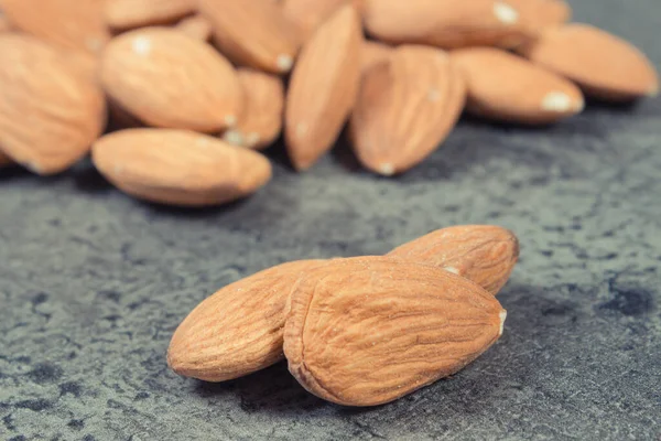 Fresh Healthy Almonds Containing Natural Vitamins Minerals Nutritious Eating — Stock Photo, Image