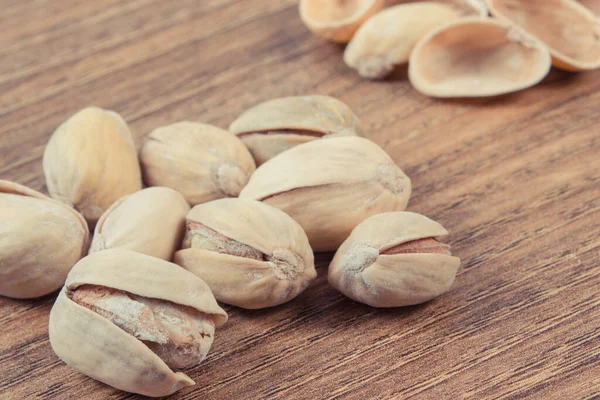 Pistaschnötter Som Källa Naturliga Vitaminer Och Mineraler Hälsosam Kost — Stockfoto