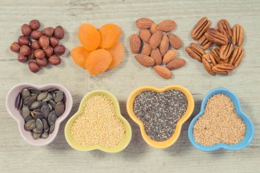 Demir, vitamin ve mineral gibi sağlıklı besin maddeleri. Anemi ile mücadelede en iyi yiyecekler